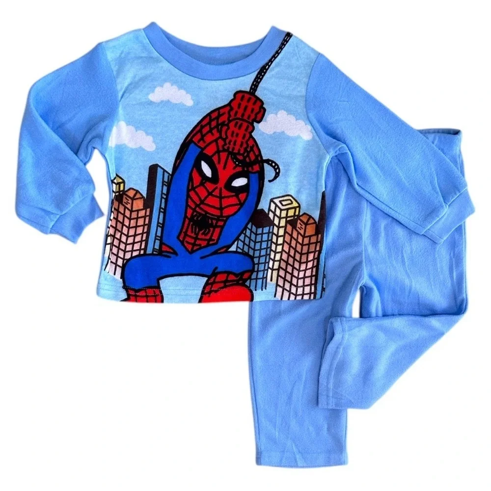 Blue Spider-Man Pajama Set